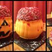 Halloween Cake - Jack-O-Lantern with Exposed Brain